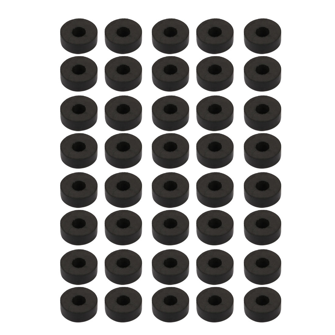 uxcell Uxcell Nitrile Rubber Flat Washers for Screw Bolt Thick Assortment Pack of 40
