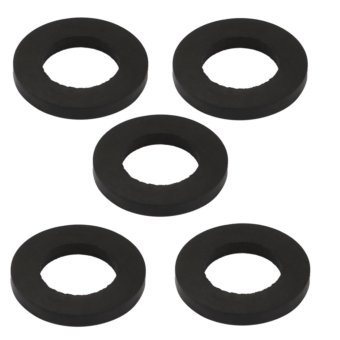 Harfington Nitrile Rubber Flat Washers for Screw Bolt Thick Assortment Pack of 5
