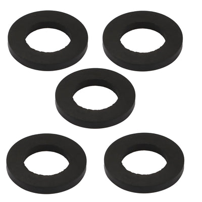 Harfington Nitrile Rubber Flat Washers for Screw Bolt Thick Assortment Pack of 5