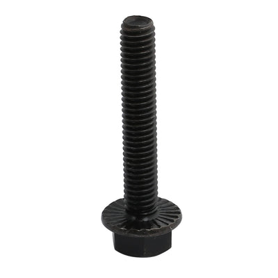 Harfington 20pcs M6x35mm Grade 10.9 40CR Hex Serrated Flange Bolt Frame Cap Screw