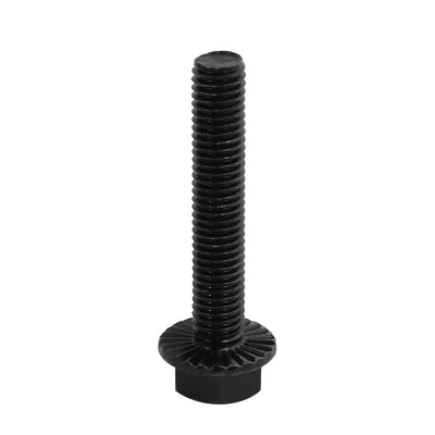 Harfington 20pcs M8x45mm Grade 10.9 40CR Hex Serrated Flange Bolt Frame Cap Screws