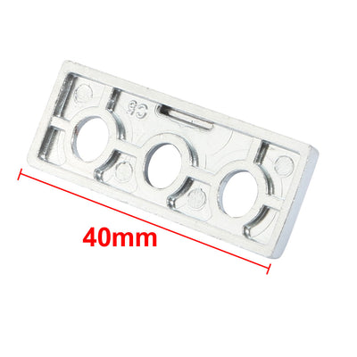 Harfington 13mm Height Aluminum Alloy Casement Window Keeper w Screws 2pcs