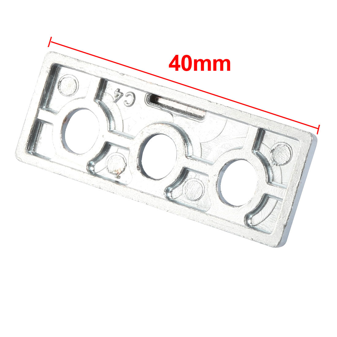 Harfington 13mm Height Aluminum Alloy Casement Window Keeper w Screws 4pcs