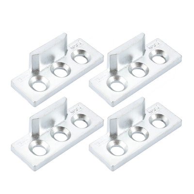 Harfington 13mm Height Aluminum Alloy Casement Window Keeper w Screws 4pcs