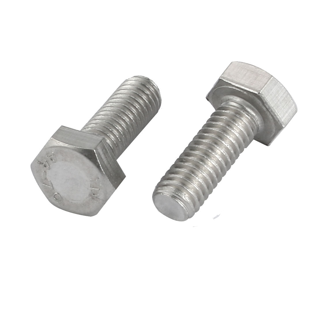 Harfington M6x20mm 316 Stainless Steel Hex Bolt w Washer Nuts Assortment Kit 20pcs