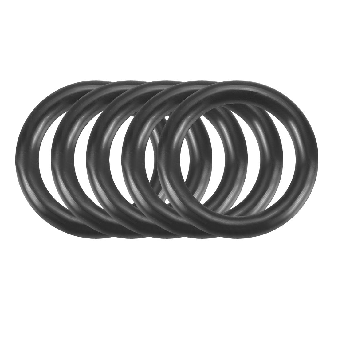 Harfington Nitrile Rubber O-Rings Metric Nitrile Rubber Sealing Gasket Pack of 100