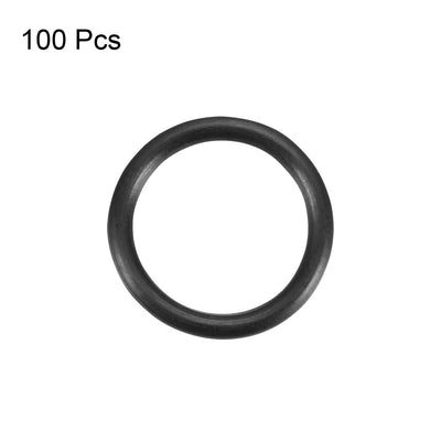 Harfington Nitrile Rubber O-Rings Metric Nitrile Rubber Sealing Gasket Pack of 100