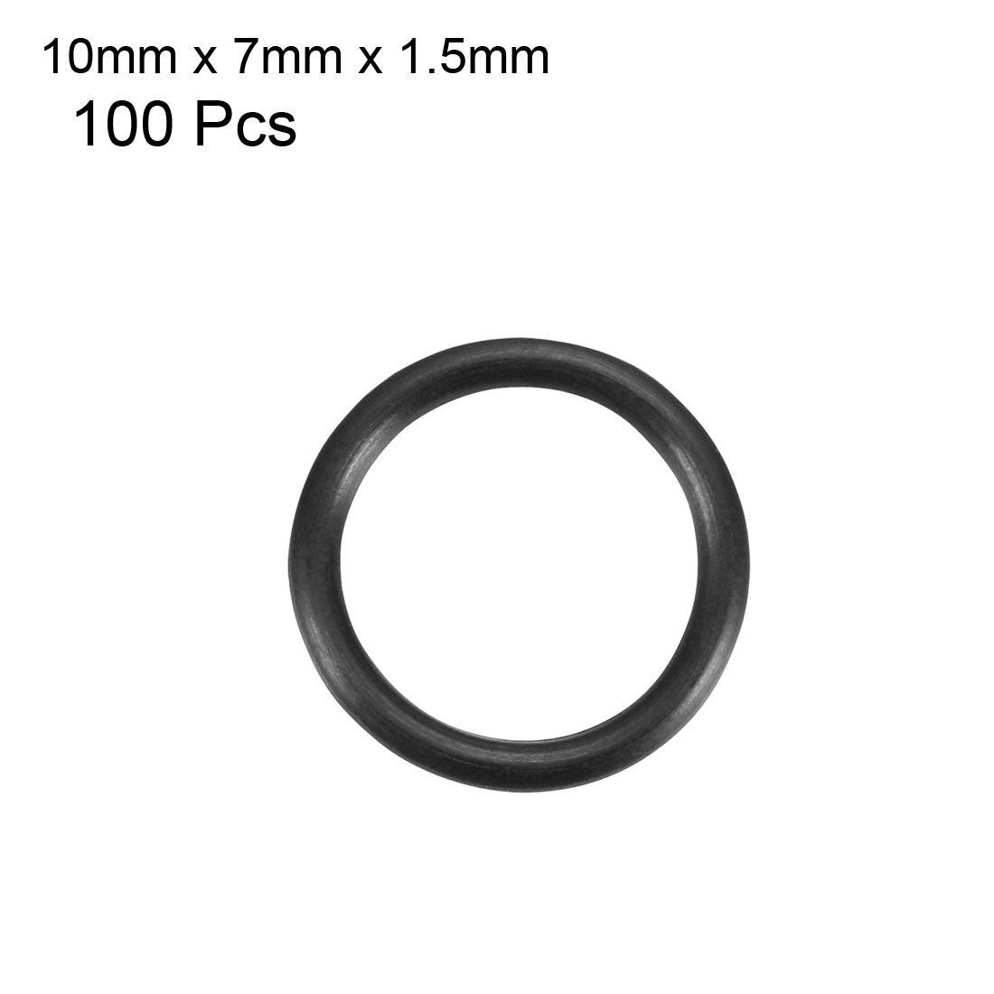 Harfington Nitrile Rubber O-Rings Metric Nitrile Rubber Sealing Gasket Pack of 100