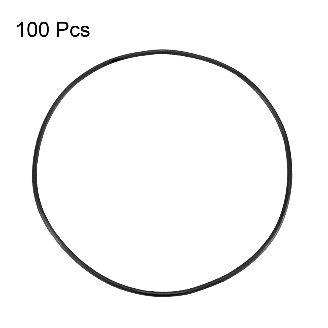 Harfington Nitrile Rubber O-Rings Metric Nitrile Rubber Sealing Gasket Pack of 100