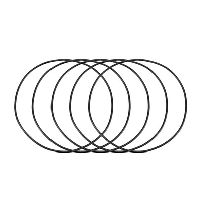 Harfington Nitrile Rubber O-Rings Metric Nitrile Rubber Sealing Gasket Pack of 100