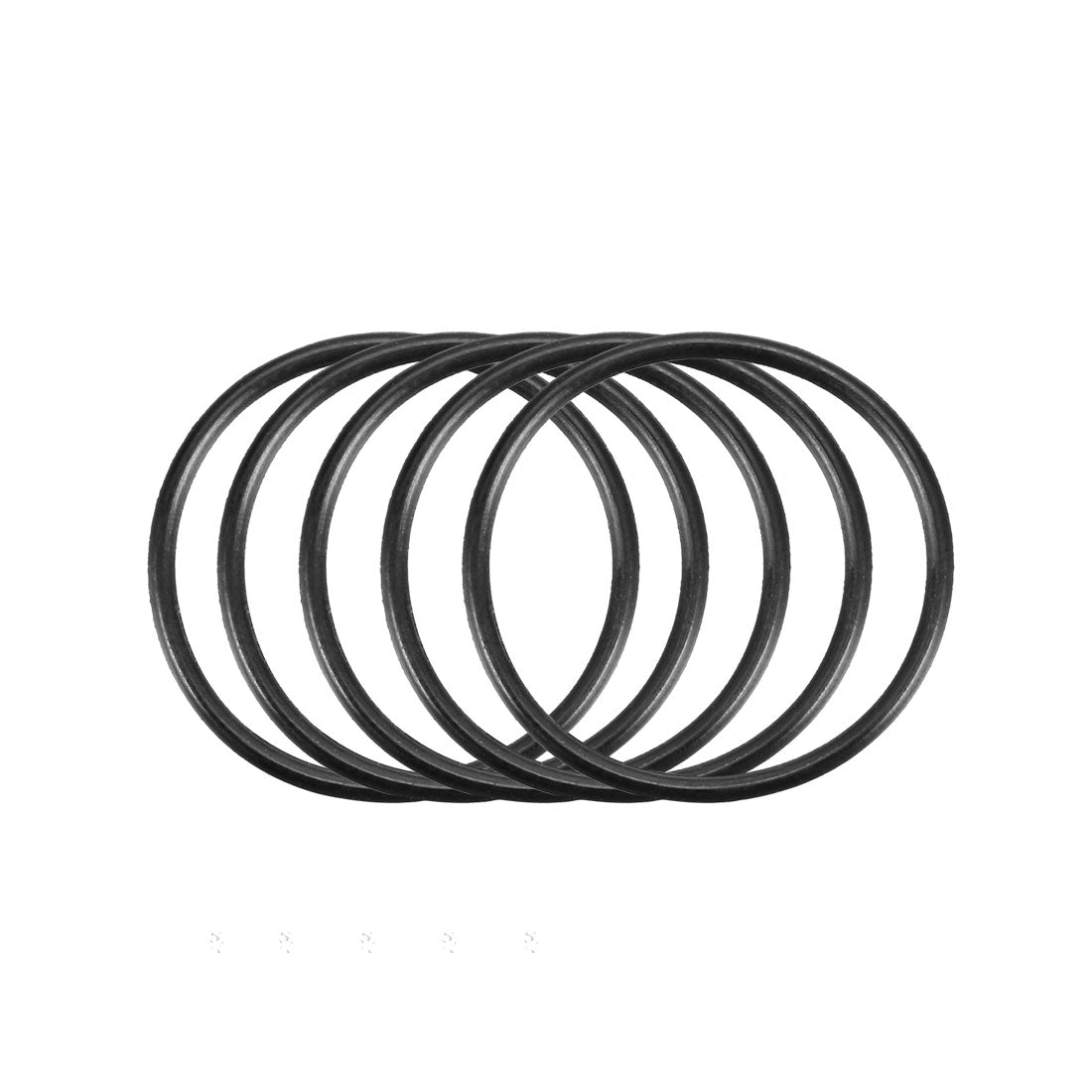 Harfington Nitrile Rubber O-Rings Metric Nitrile Rubber Sealing Gasket Pack of 100