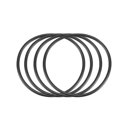 Harfington Nitrile Rubber O-Rings Metric Buna-N Sealing Gasket, Pack of 4