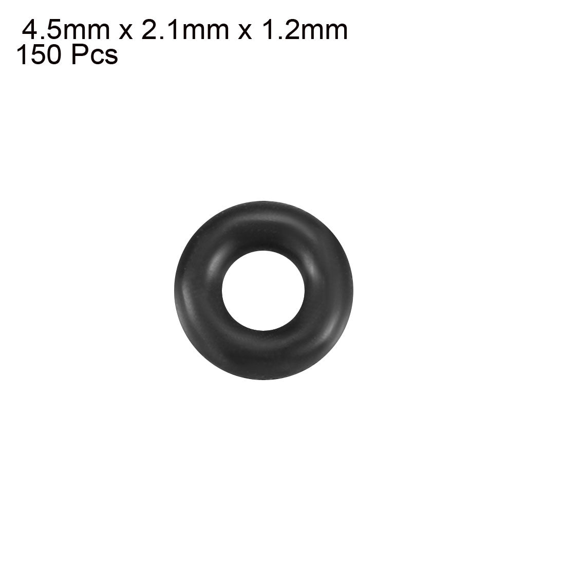 Harfington Nitrile Rubber O-Rings Metric Nitrile Rubber Sealing Gasket Pack of 150