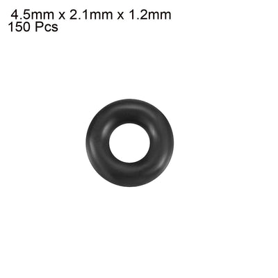 Harfington Nitrile Rubber O-Rings Metric Nitrile Rubber Sealing Gasket Pack of 150