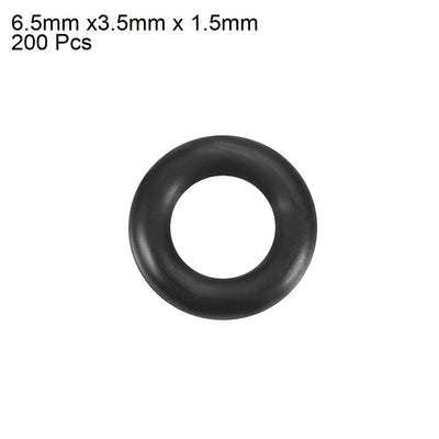 Harfington Nitrile Rubber O-Rings Metric Buna-N Sealing Gasket Pack of 200