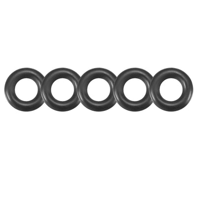 Harfington Nitrile Rubber O-Rings Metric Buna-N Sealing Gasket Black Pack of 25