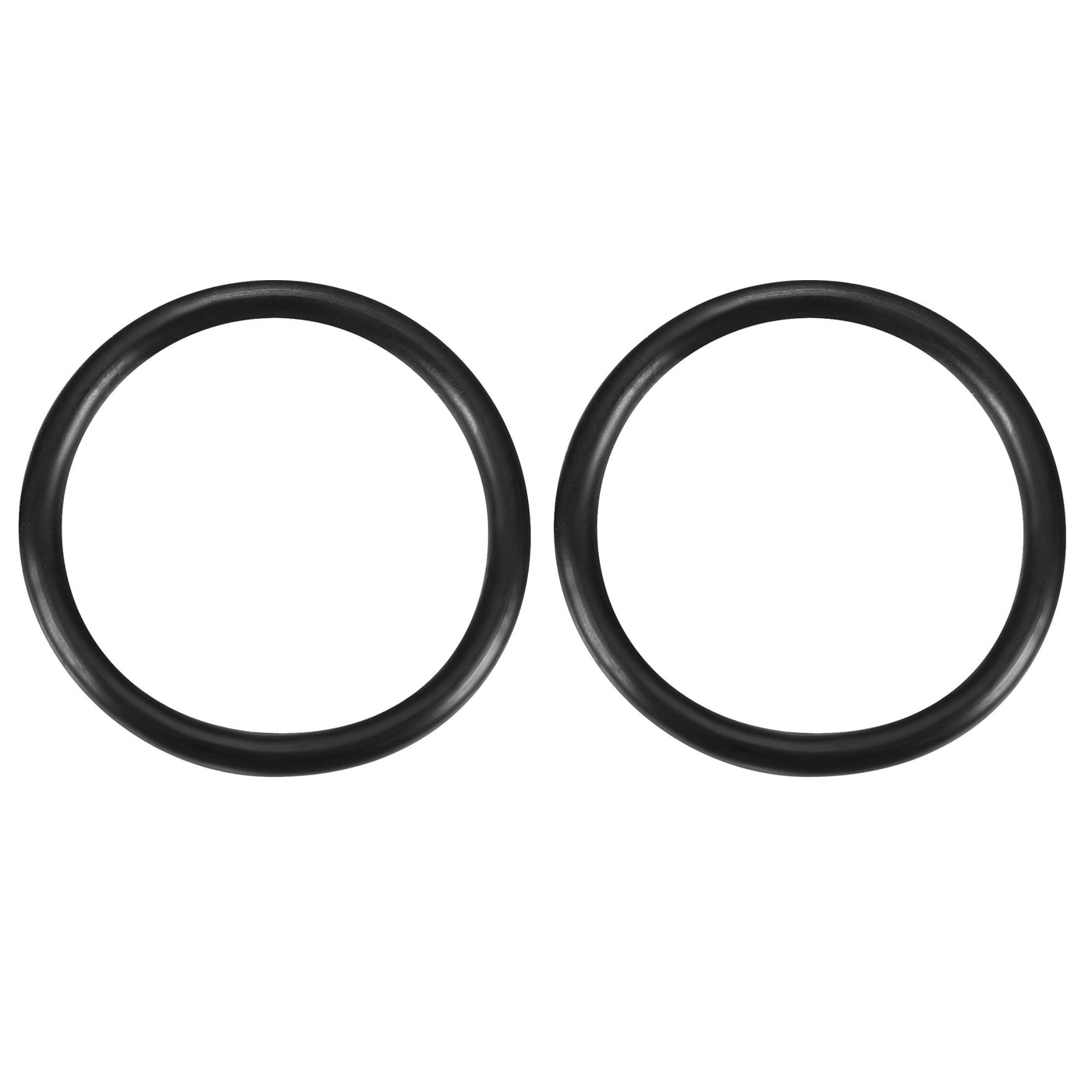Harfington Nitrile Rubber O-Rings Metric Buna-N Sealing Gasket Pack of 2