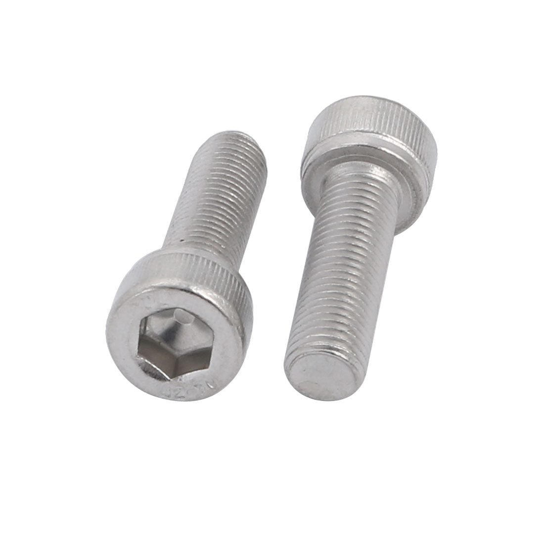 Harfington M6x20mm 0.75mm Pitch 304 Stainless Steel Hex Socket Head Cap Screws Bolts 10pcs