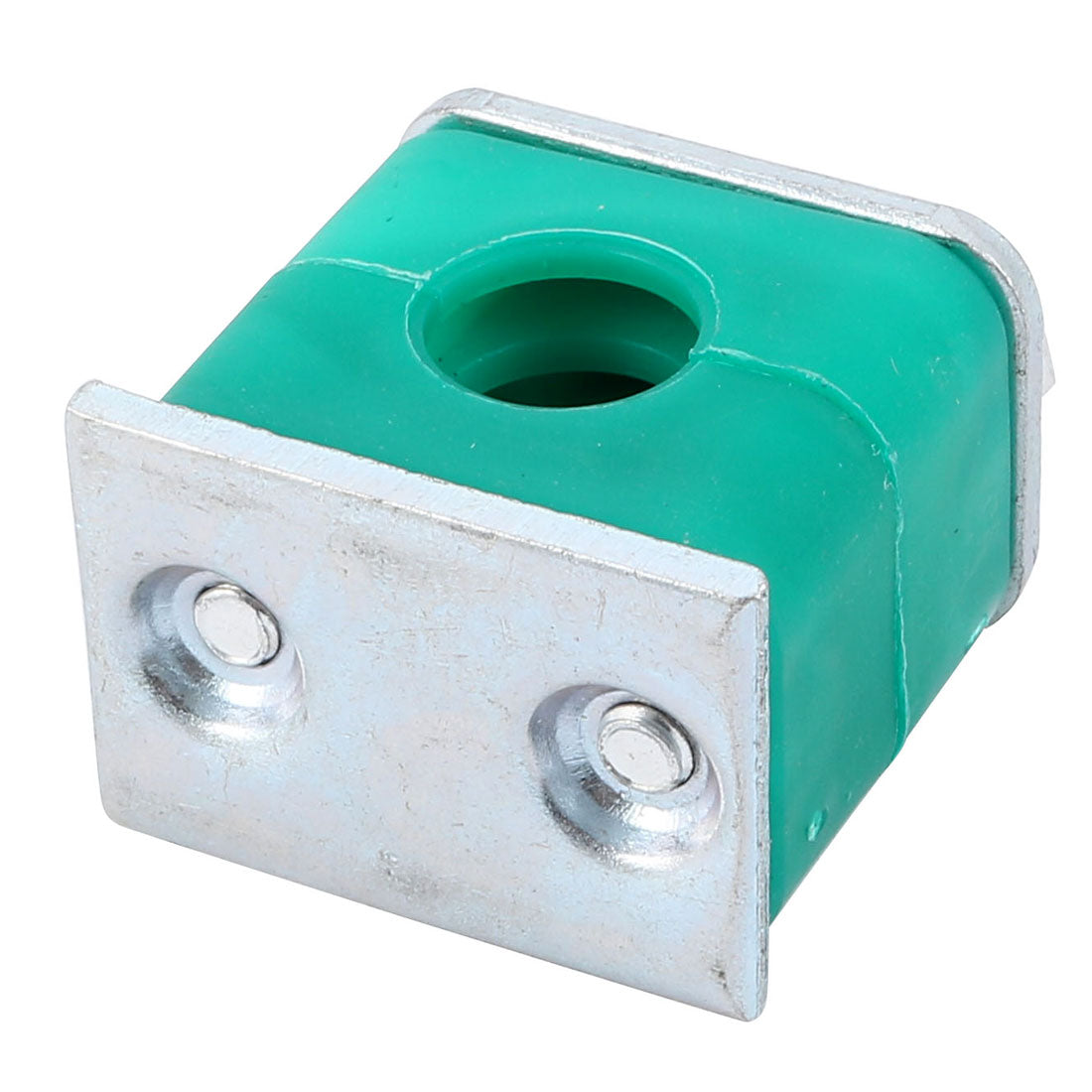 Harfington 16mm Dia Polypropylene Heavy Series Pipe Hose Tube Clamp w Aluminum Cushion 2pcs