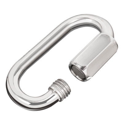 Harfington 13/64'' Diameter 316 Stainless Steel Oval Shape Quick Link