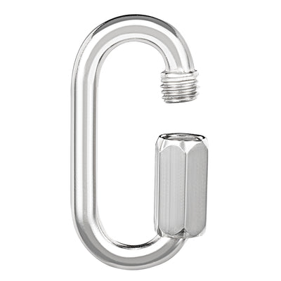 Harfington 13/64'' Diameter 316 Stainless Steel Oval Shape Quick Link