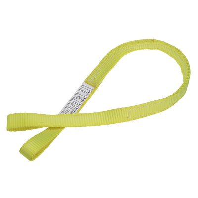 Harfington 3 feet Lifting Straps 2200 lbs Lift Sling Tow Rope Eye to Eye Webbing Sling Forklift Truck for Tree Work Moving Furniture