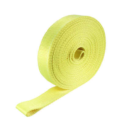 Harfington 18 feet Lifting Straps 4400 lbs Lift strap Tow Rope Eye to Eye Webbing strap
