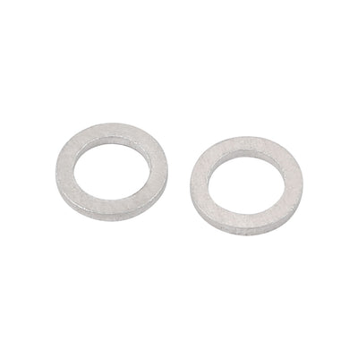Harfington 6mmx9mmx1mm Motorcycle Hardware Drain Plug Crush Aluminum Washer Seals 50pcs