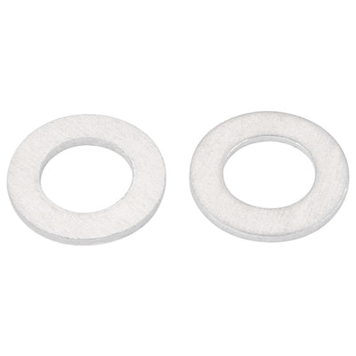 Harfington 8mmx14mmx1mm Motorcycle Hardware Drain Plug Crush Aluminum Washer Seals 100pcs