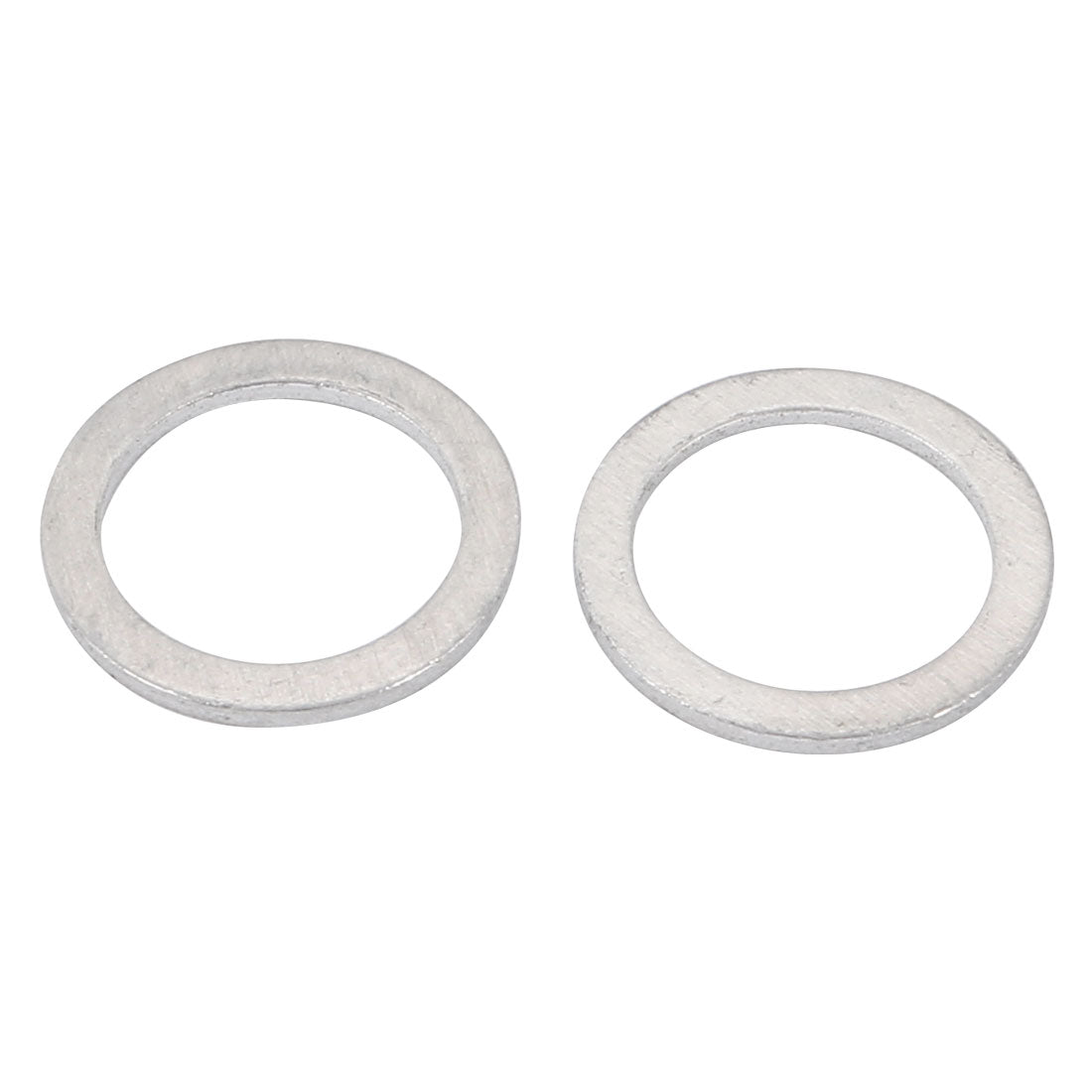 Harfington 14mmx19mmx1.2mm Motorcycle Hardware Drain Plug Crush Aluminum Washer Seal 100pcs
