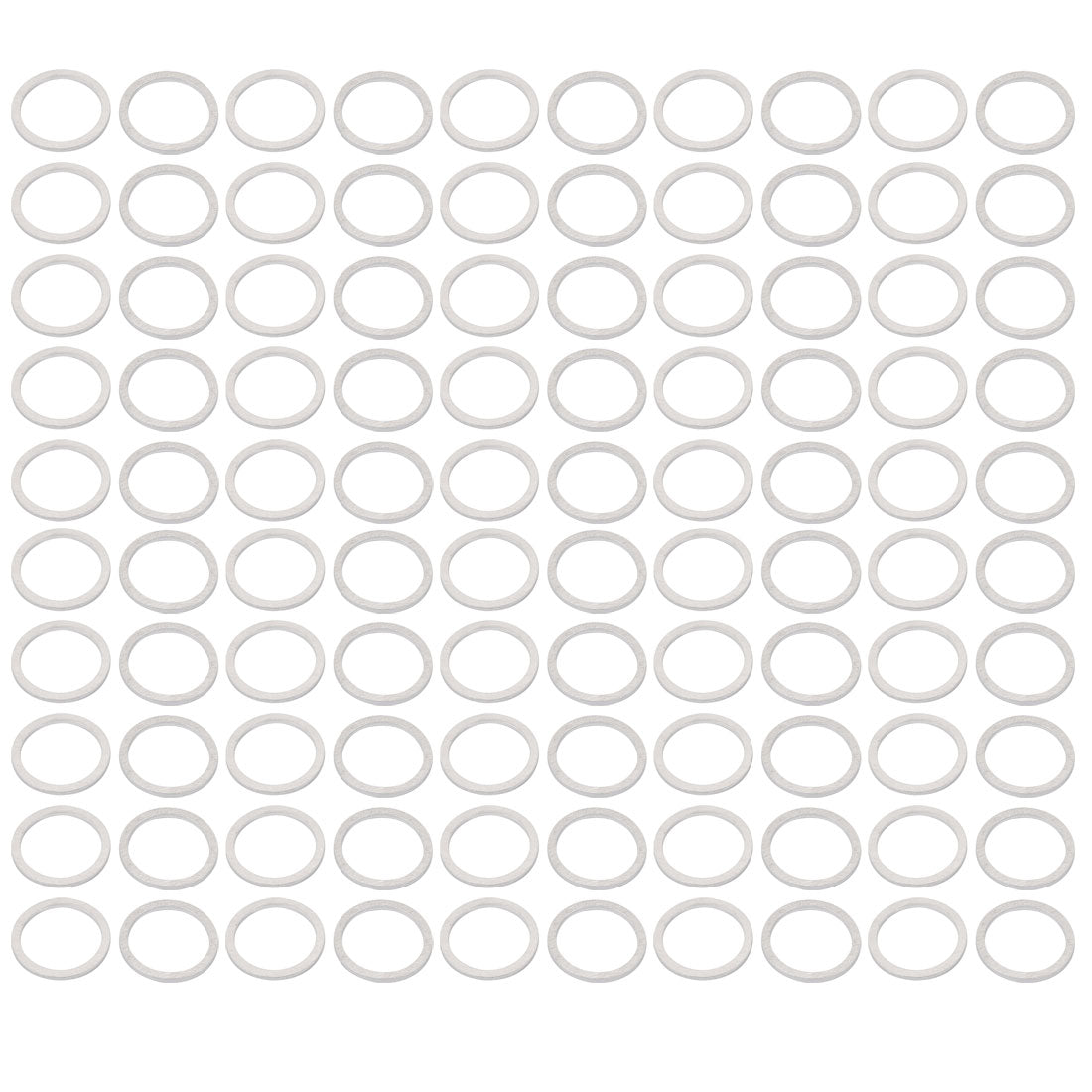 Harfington 16mmx20mmx1.2mm Motorcycle Hardware Drain Plug Crush Aluminum Washer Seal 100pcs