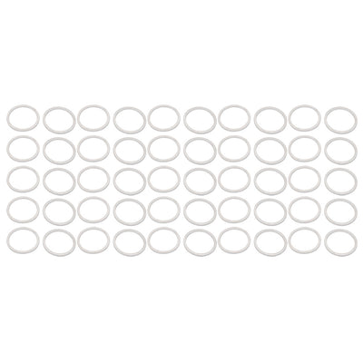 Harfington 20mmx24mmx1.2mm Motorcycle Hardware Drain Plug Crush Aluminum Washer Seal 50pcs