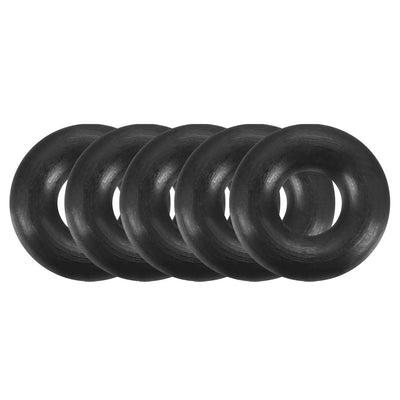 Harfington Nitrile Rubber O-Rings, Metric Buna-N Sealing Gasket Black 50Pcs
