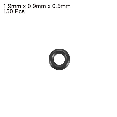 Harfington Nitrile Rubber O-Rings Metric Nitrile Rubber Sealing Gasket Pack of 150