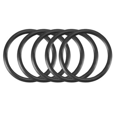 Harfington Nitrile Rubber O-Rings, Metric Buna-N Sealing Gasket, Black, Pack of 30