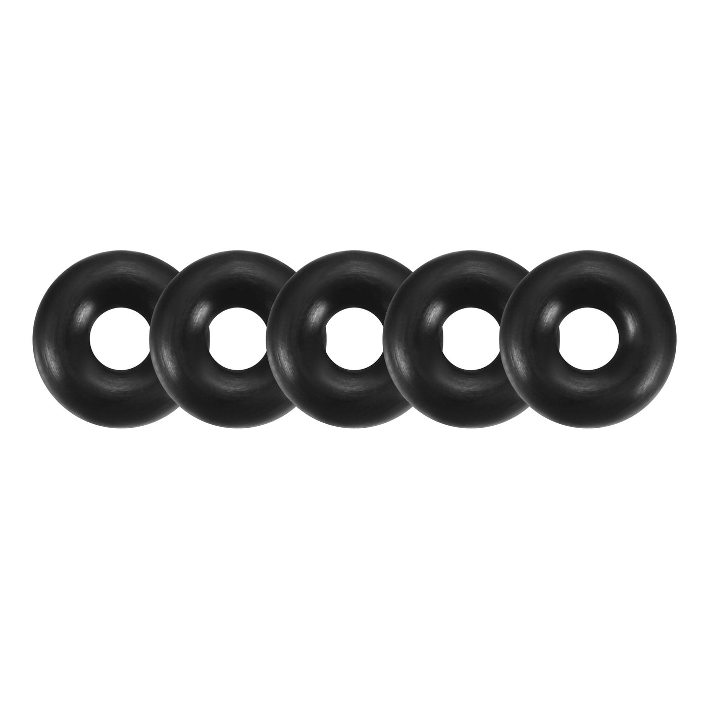 Harfington Nitrile Rubber O-Rings, Metric Buna-N Sealing Gasket, Black, Pack of 30