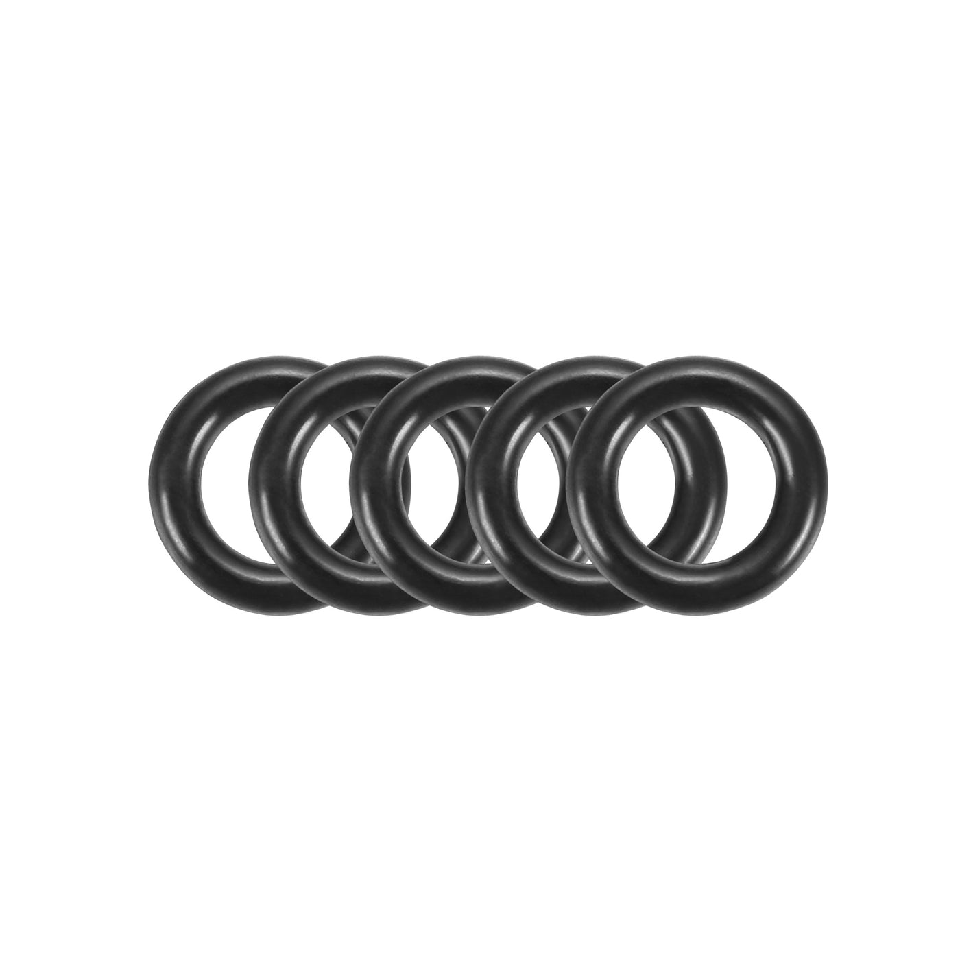 Harfington Nitrile Rubber O-Rings, Metric Buna-N Sealing Gasket, Black, Pack of 30