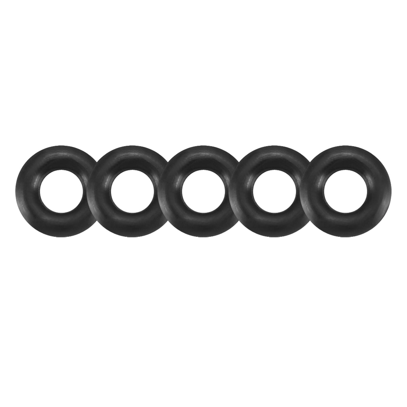 Harfington Nitrile Rubber O-Rings, Metric Buna-N Sealing Gasket, Black, 30Pcs