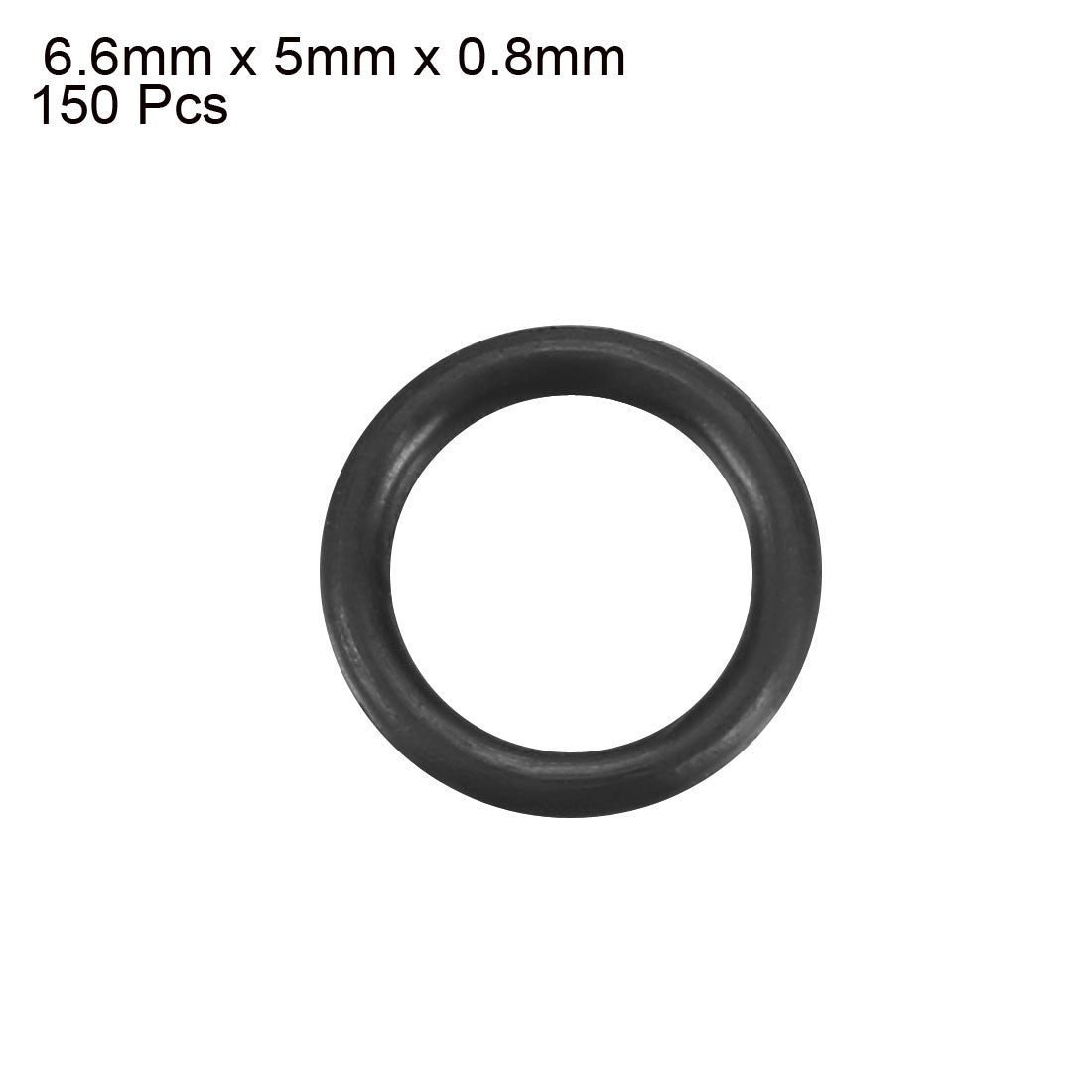 Harfington Nitrile Rubber O-Rings Metric Nitrile Rubber Sealing Gasket Pack of 150
