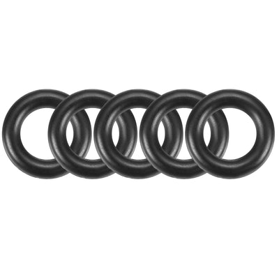Harfington Nitrile Rubber O-Rings, Metric Buna-N Sealing Gasket, Black, 30Pcs