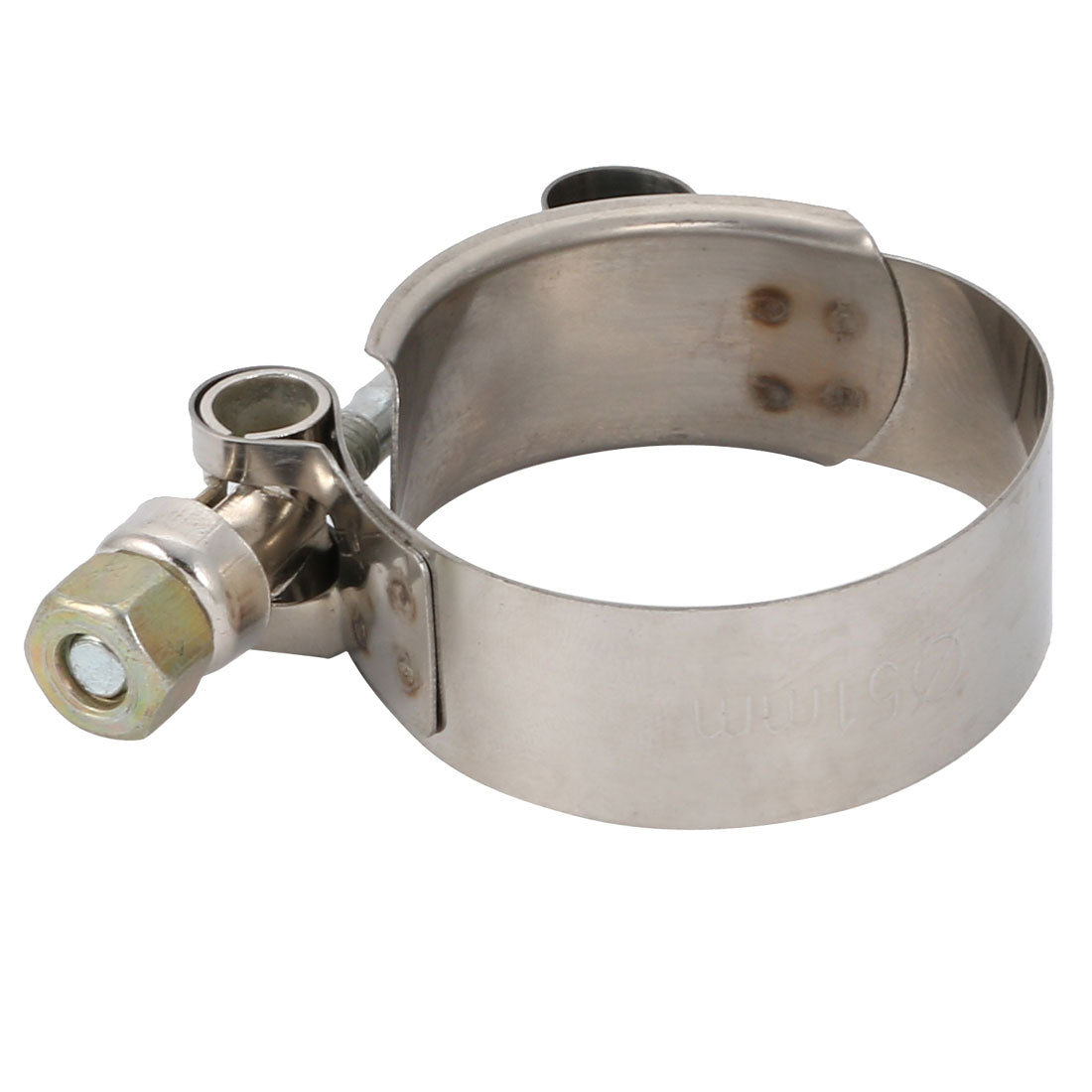 Harfington 10 Pcs 43mm-51mm Stainless Steel T-Bolt Hose Clamp for Fuel Pump Filter Plumbing