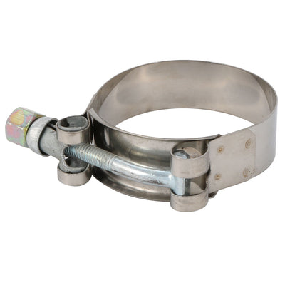 Harfington 3 Pcs 52mm-60mm Stainless Steel T-Bolt Hose Clamp for Fuel Pump Filter Plumbing