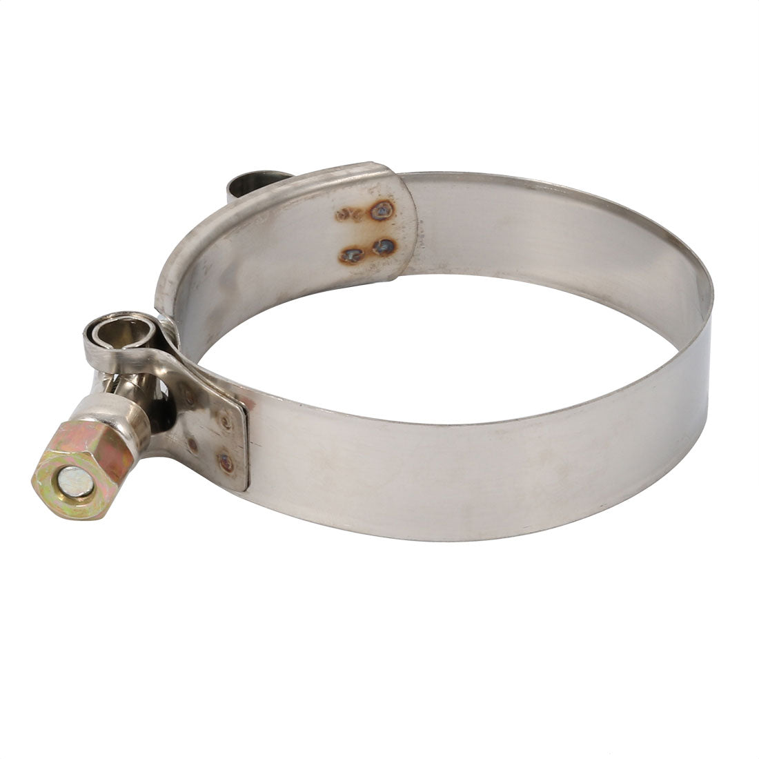 Harfington 10 Pcs 68mm-76mm Stainless Steel T-Bolt Hose Clamp for Fuel Pump Filter Plumbing