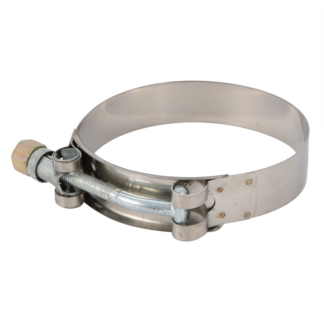 Harfington 3 Pcs 72mm-80mm Stainless Steel T-Bolt Hose Clamp for Fuel Pump Filter Plumbing