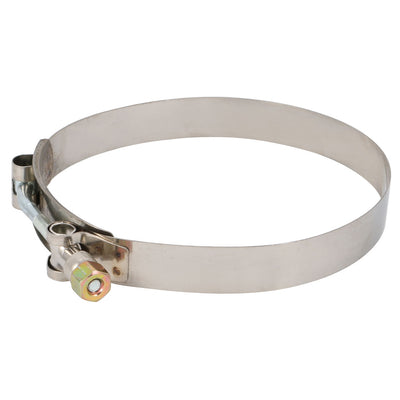 Harfington 3PCS 127mm-135mm Stainless Steel T-Bolt Hose Clamp for Fuel Pump Filter Plumbing