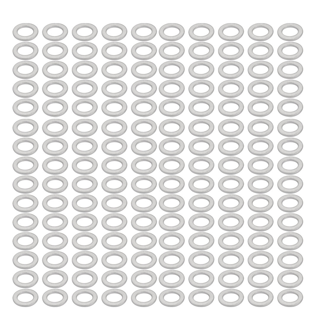 Harfington 150Pcs 12mmx20mmx2mm Aluminum Motorcycle Hardware Drain Plug Washer