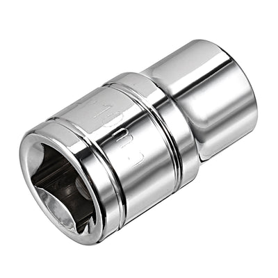 Harfington 2Pcs 3/8-inch Drive 10mm Cr-V 6-Point Shallow Socket