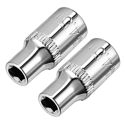 Harfington Drive 6-Point Shallow Socket, Metric, Cr-V (Polishing)