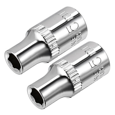 Harfington Drive 6-Point Shallow Socket, Metric, Cr-V (Polishing)