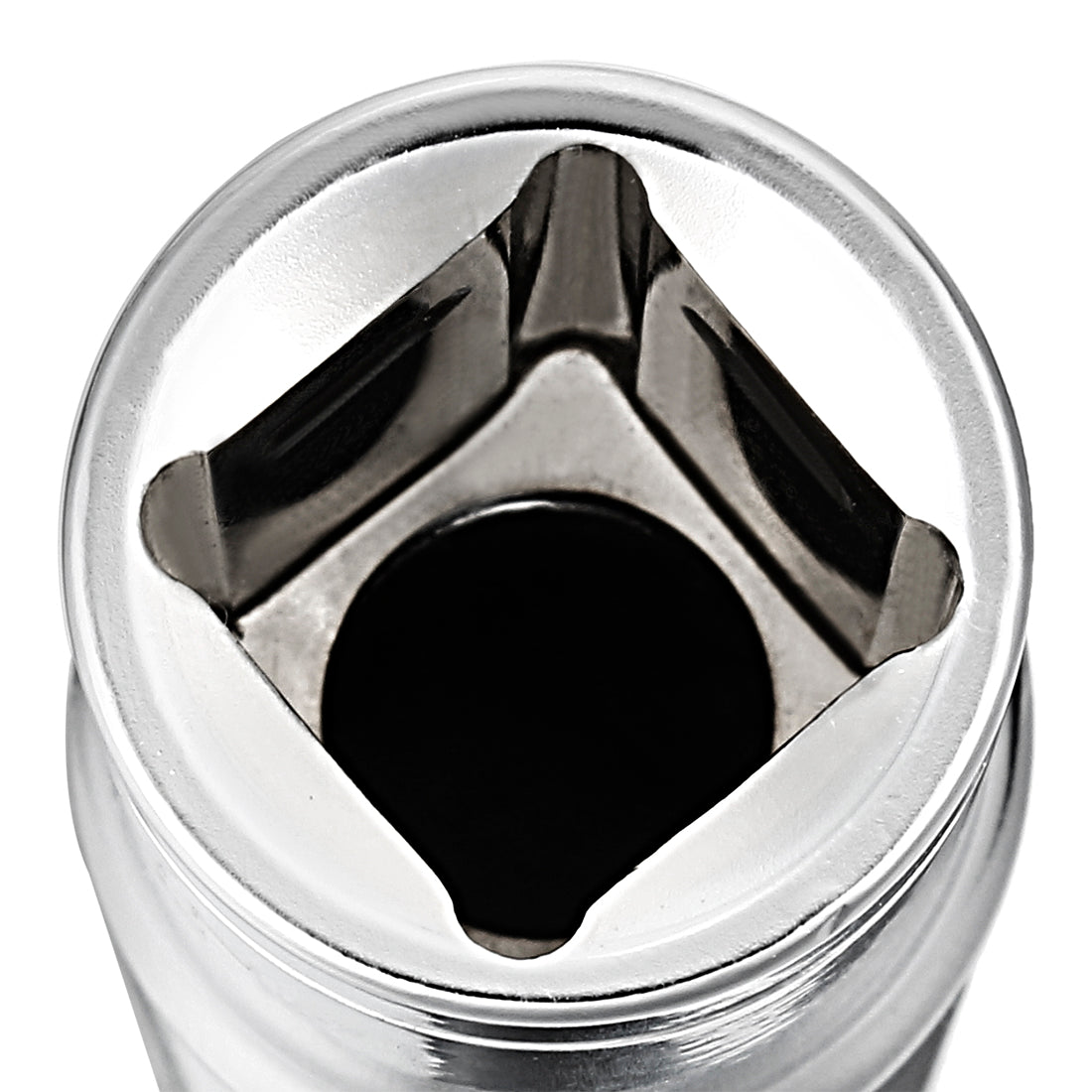 Harfington 2Pcs 1/4-inch Drive 8mm Cr-V 6-Point Shallow Socket
